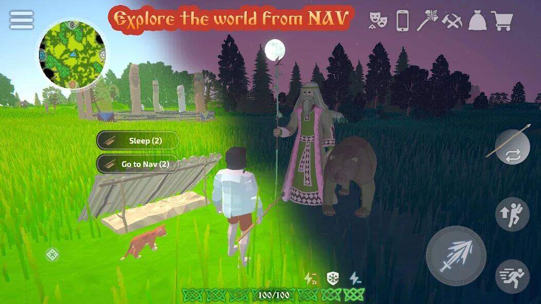 Скачать взломанную Unlucky Tale RPG Survival [Много денег] MOD apk на Андроид