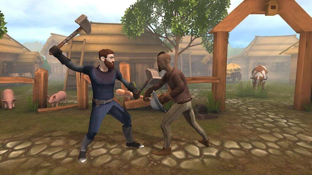Скачать взломанную Medieval Clash [Бесплатные покупки] MOD apk на Андроид