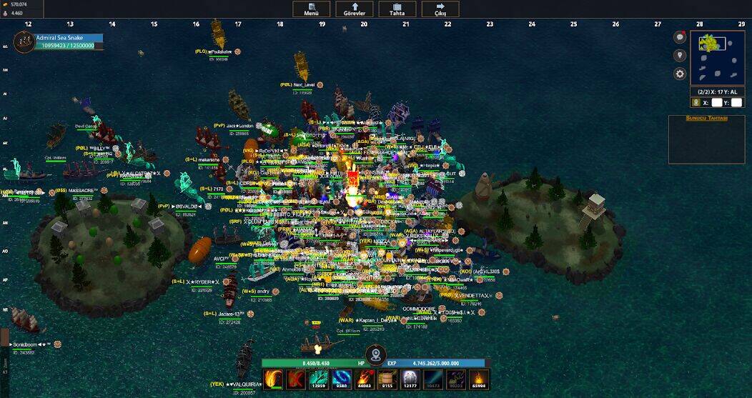 Скачать взломанную Battle of Sea: Pirate Fight [Бесплатные покупки] MOD apk на Андроид
