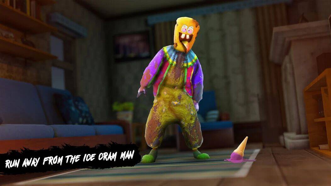 Скачать взломанную Crazy Ice Scream Freaky Clown [Много денег] MOD apk на Андроид