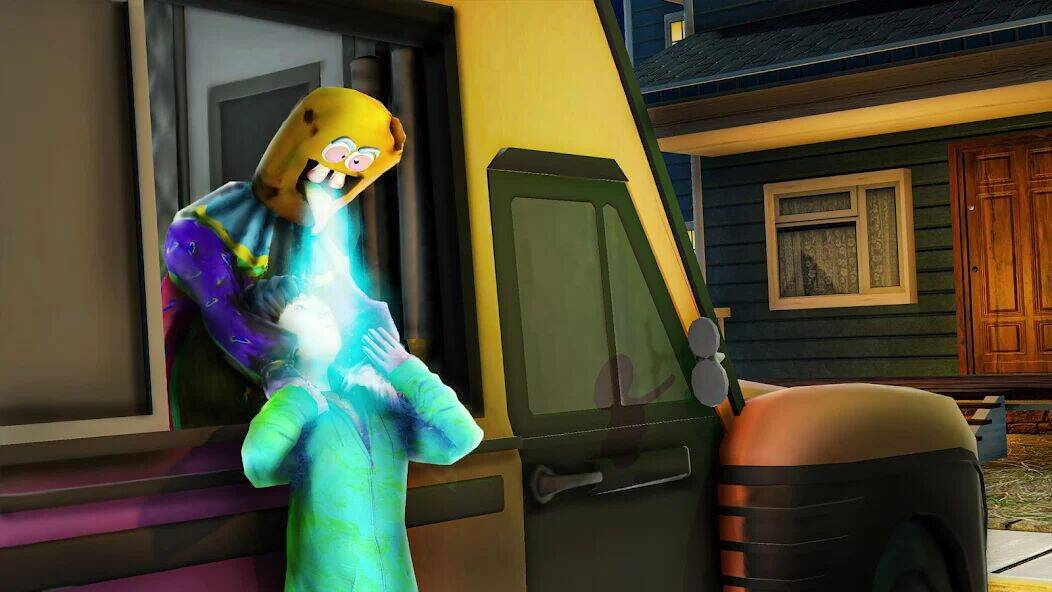 Скачать взломанную Crazy Ice Scream Freaky Clown [Много денег] MOD apk на Андроид