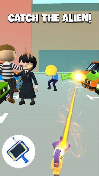 Скачать взломанную Ловец инопланетян [Мод меню] MOD apk на Андроид