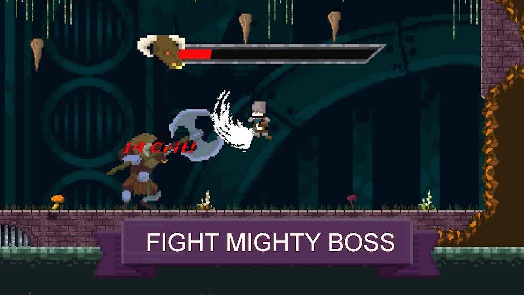 Скачать взломанную Rune Sword: Action Platformer [Мод меню] MOD apk на Андроид