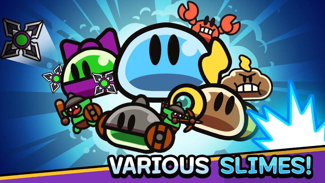 Скачать взломанную Slime Quest [Много денег] MOD apk на Андроид