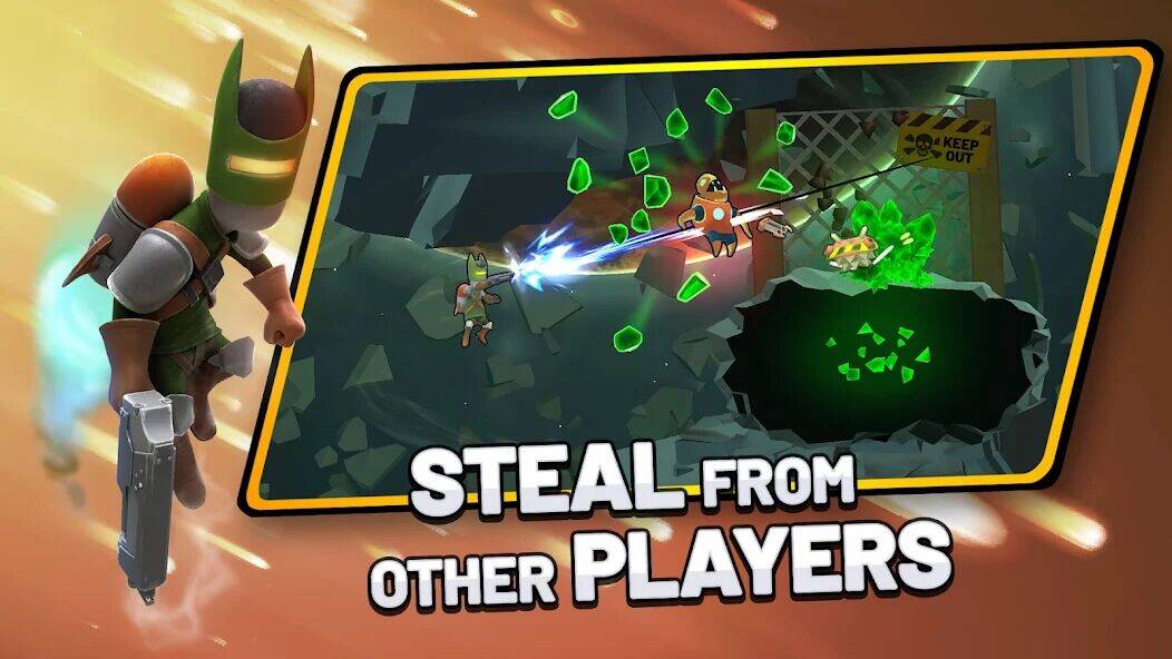 Скачать взломанную Drill Wars [Много монет] MOD apk на Андроид