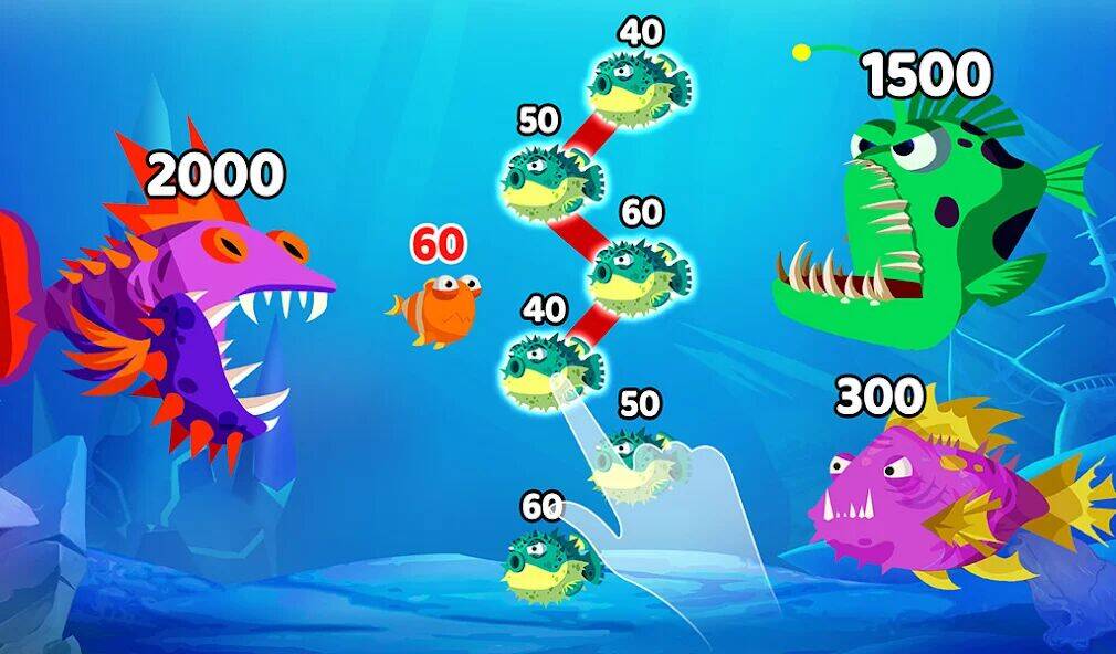 Скачать взломанную Fish Town IO: Mini Aquarium [Бесплатные покупки] MOD apk на Андроид