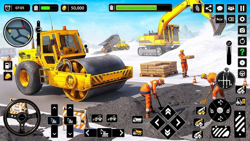 Скачать взломанную Снежные строительные игры [Бесплатные покупки] MOD apk на Андроид