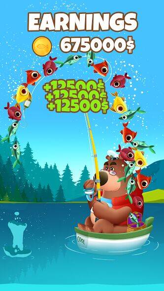 Скачать взломанную Go Fishing - by Coolmath Games [Много денег] MOD apk на Андроид