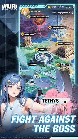 Скачать взломанную Idle Goddess:Impact of Fate [Мод меню] MOD apk на Андроид