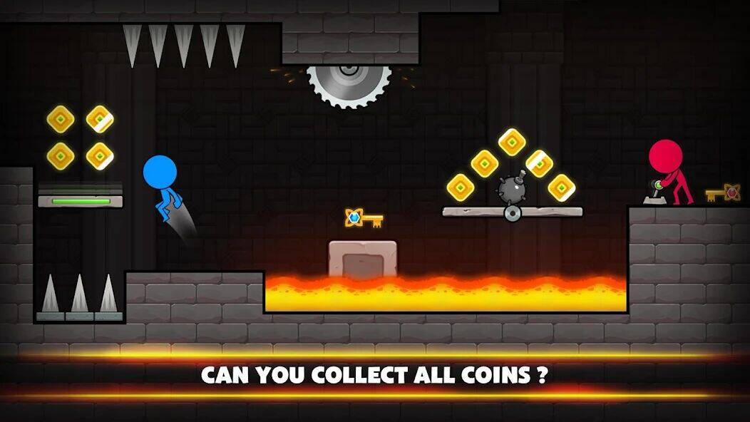 Скачать взломанную Stickman Warriors Duel [Бесплатные покупки] MOD apk на Андроид