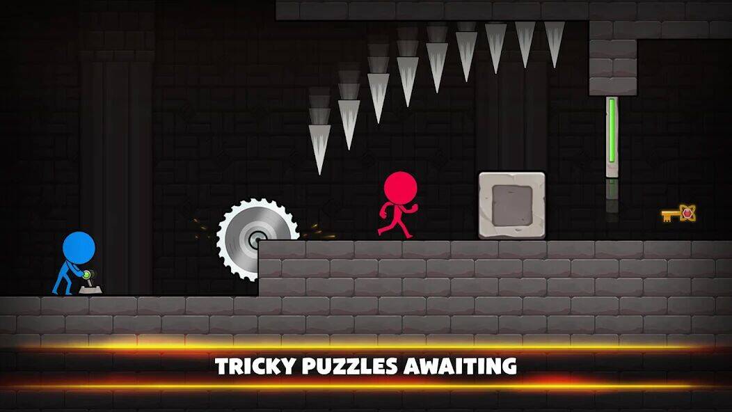 Скачать взломанную Stickman Warriors Duel [Бесплатные покупки] MOD apk на Андроид