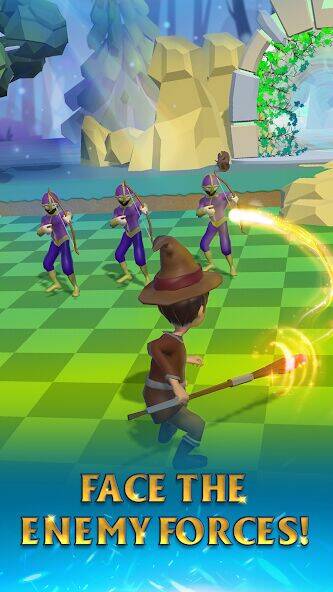 Скачать взломанную Wizardio [Бесплатные покупки] MOD apk на Андроид