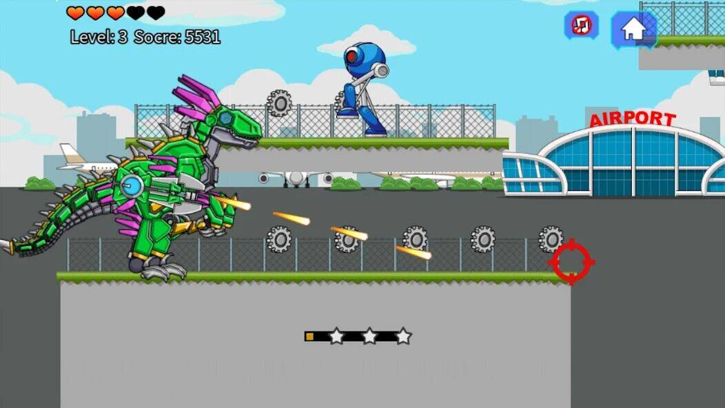 Скачать взломанную Velociraptor Rex Dino Robot [Много монет] MOD apk на Андроид