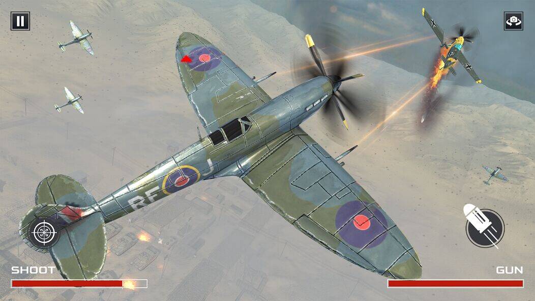 Скачать взломанную ПВО Игры стрелялки [Много монет] MOD apk на Андроид