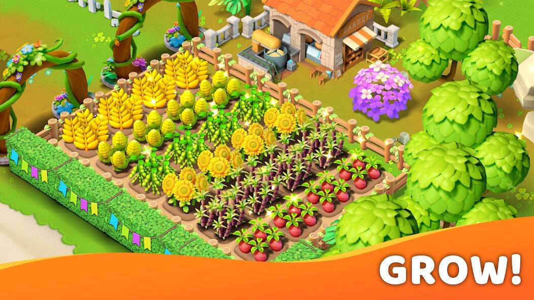 Скачать взломанную Island Farm Adventure [Много денег] MOD apk на Андроид