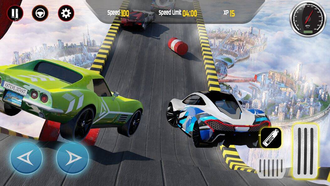 Скачать взломанную Mega Ramps: Ultimate Stunts [Мод меню] MOD apk на Андроид