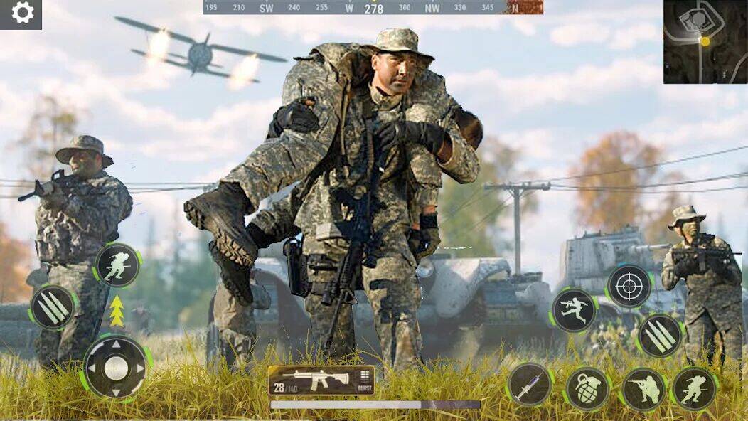 Скачать взломанную Call Of IGI Commando: Mob Duty [Мод меню] MOD apk на Андроид