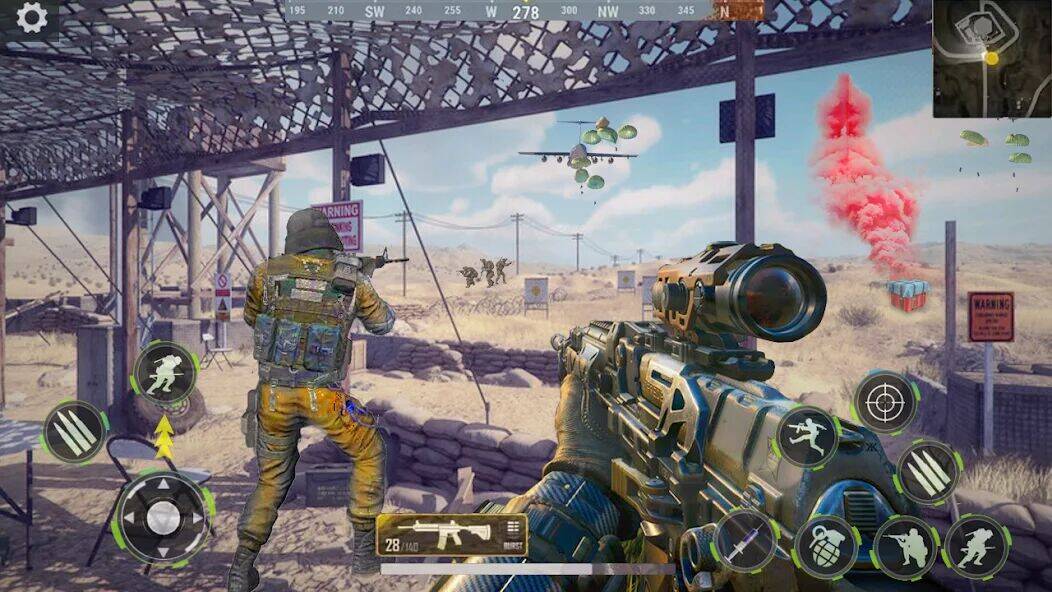 Скачать взломанную Call Of IGI Commando: Mob Duty [Мод меню] MOD apk на Андроид