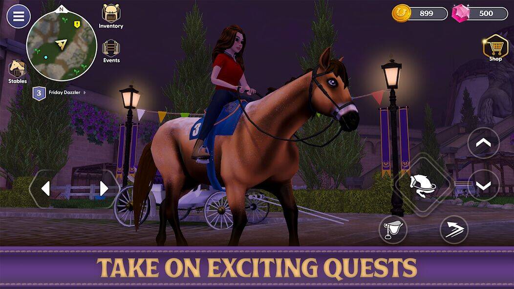 Скачать взломанную Star Equestrian - Horse Ranch [Много монет] MOD apk на Андроид