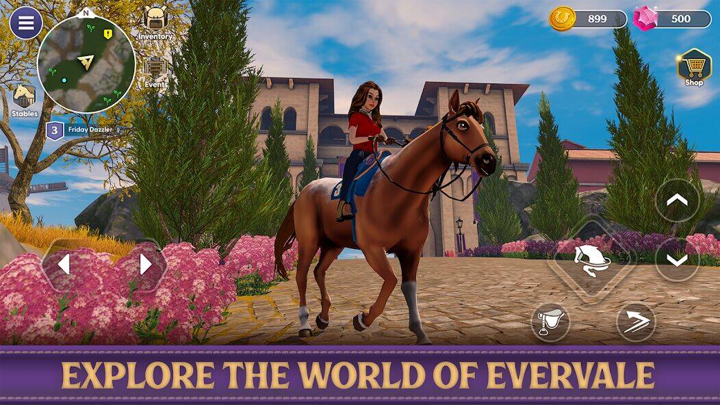 Скачать взломанную Star Equestrian - Horse Ranch [Много монет] MOD apk на Андроид