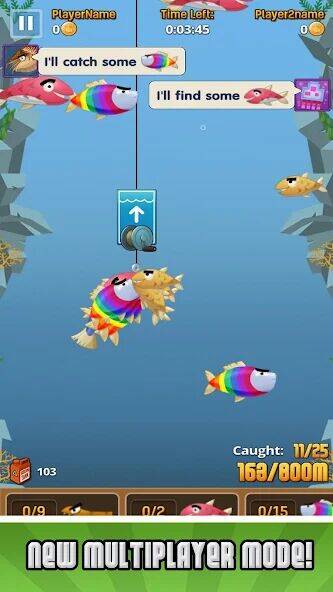 Скачать взломанную Ninja Fishing [Бесплатные покупки] MOD apk на Андроид