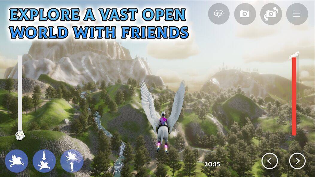 Скачать взломанную Horse Academy - Equestrian MMO [Бесплатные покупки] MOD apk на Андроид