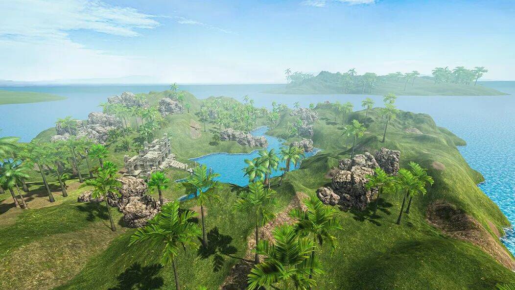 Скачать взломанную Игры на выживание на острове [Много денег] MOD apk на Андроид