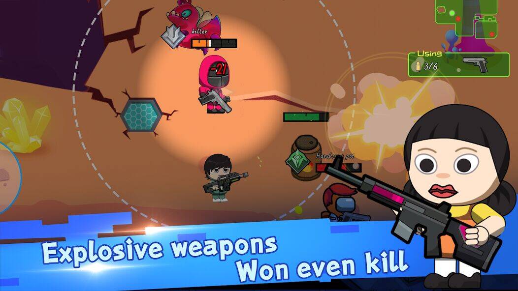 Скачать взломанную Pixel Space Kill: Jedi Escape [Много денег] MOD apk на Андроид
