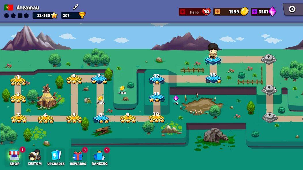 Скачать взломанную Dreamau Adventures: Platformer [Много денег] MOD apk на Андроид