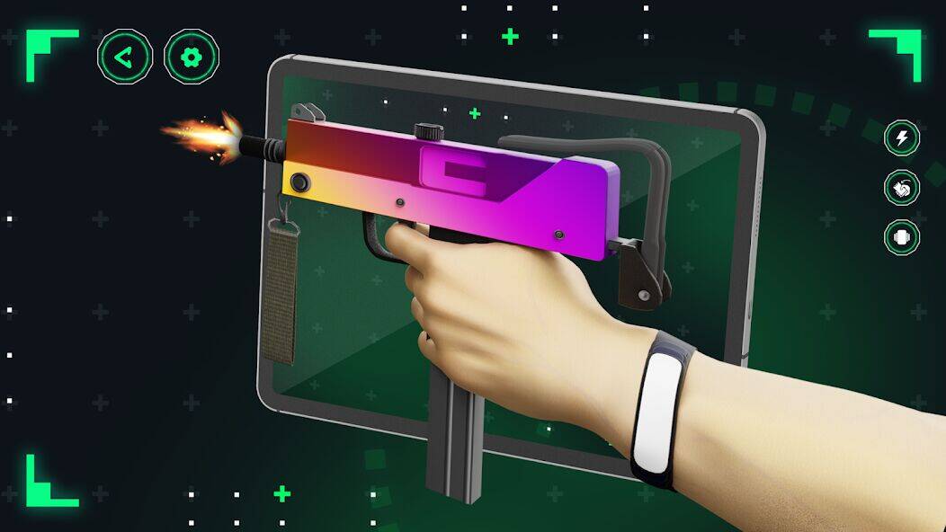 Скачать взломанную WeShots-Gun Sounds-Weapon shot [Много денег] MOD apk на Андроид