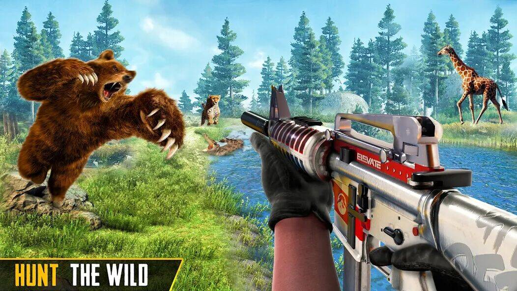Скачать взломанную снайперская охота на животных [Много монет] MOD apk на Андроид