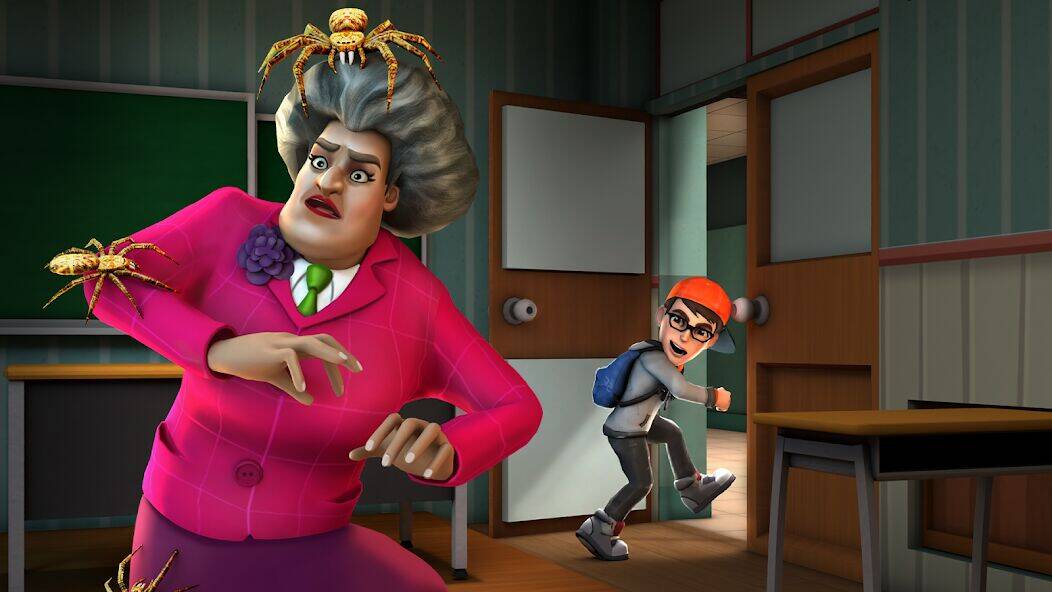 Скачать взломанную Nick's Sprint - Escape Miss T [Мод меню] MOD apk на Андроид