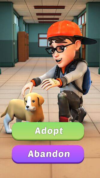 Скачать взломанную Nick's Sprint - Escape Miss T [Мод меню] MOD apk на Андроид