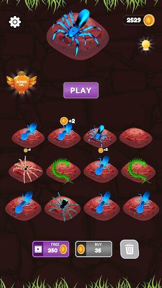 Скачать взломанную Insect Domination [Много денег] MOD apk на Андроид