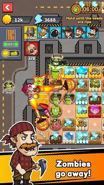 Скачать взломанную Zombie Farm:Ghost Survivor [Много монет] MOD apk на Андроид
