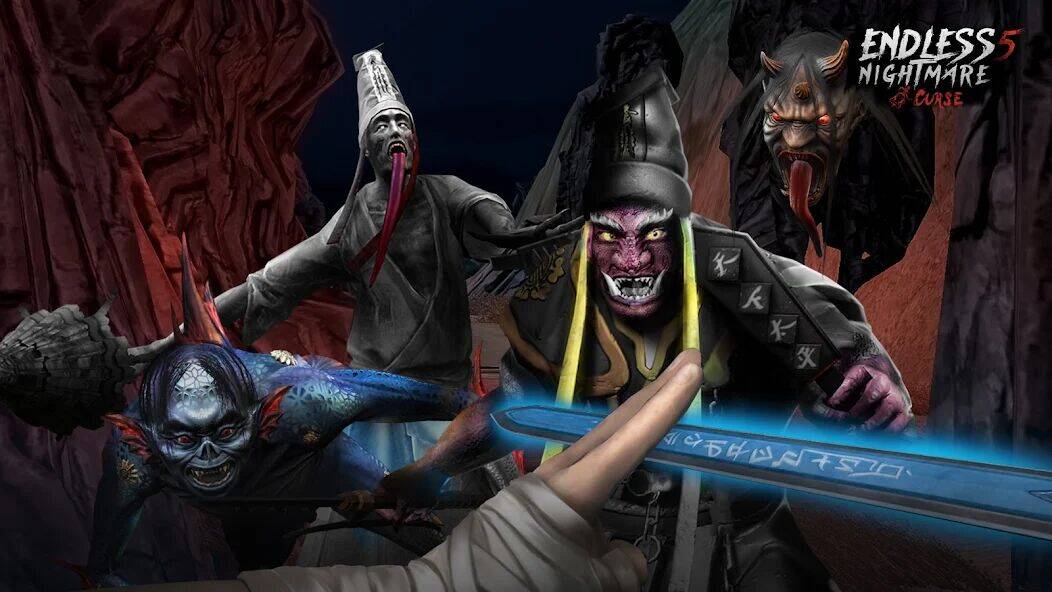 Скачать взломанную Endless Nightmare 5: Curse [Бесплатные покупки] MOD apk на Андроид