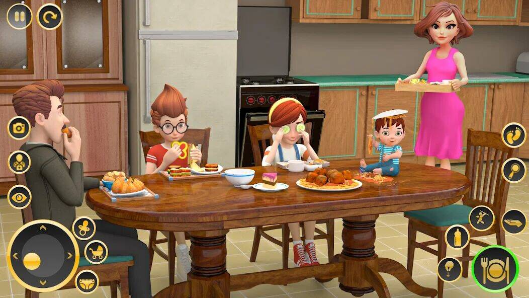 Скачать взломанную игра беременная мать жизнь [Много монет] MOD apk на Андроид