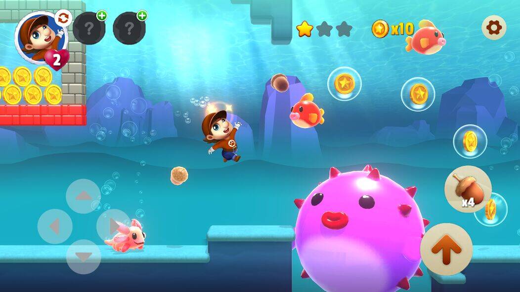 Скачать взломанную Super Run World: Go Jump Bro [Бесплатные покупки] MOD apk на Андроид