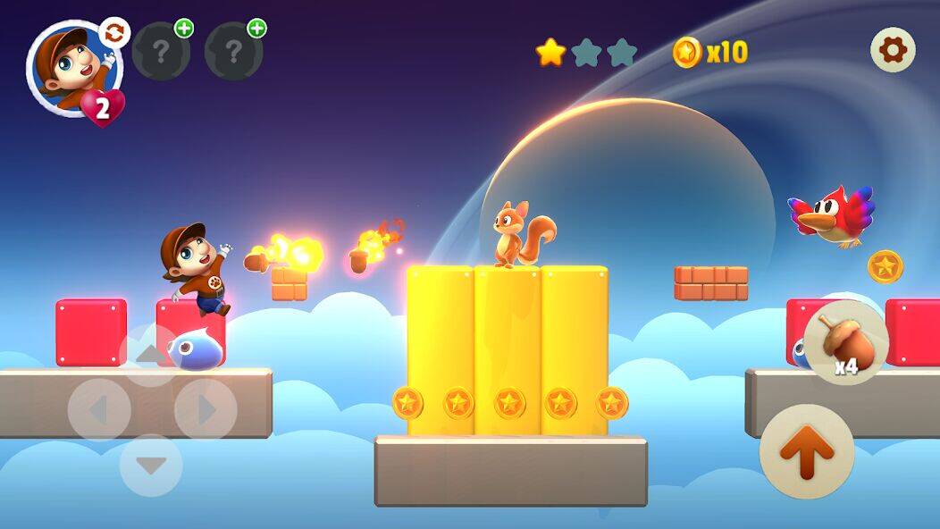 Скачать взломанную Super Run World: Go Jump Bro [Бесплатные покупки] MOD apk на Андроид