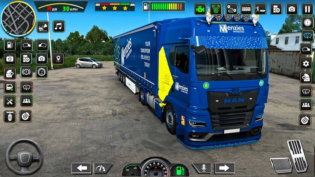 Скачать взломанную Truck Simulator Америка США [Много денег] MOD apk на Андроид
