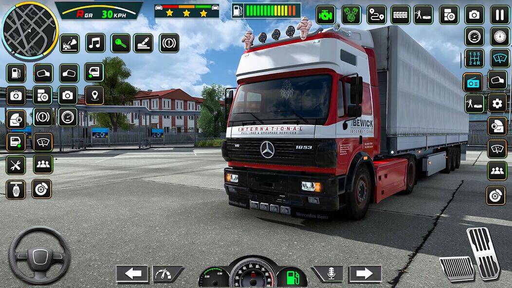 Скачать взломанную Truck Simulator Америка США [Много денег] MOD apk на Андроид