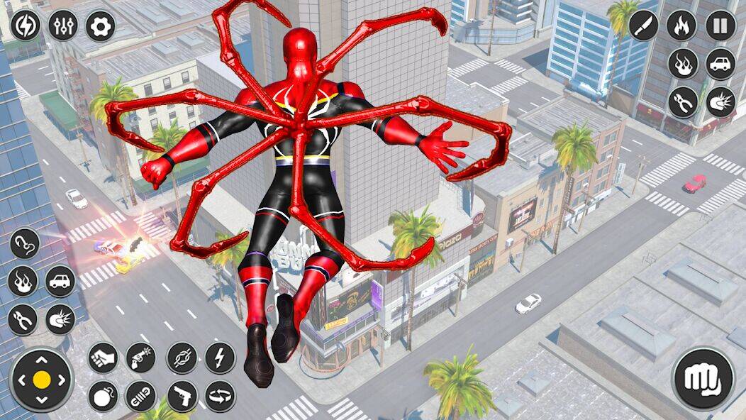 Скачать взломанную Spider Rope Hero Man Games [Много монет] MOD apk на Андроид