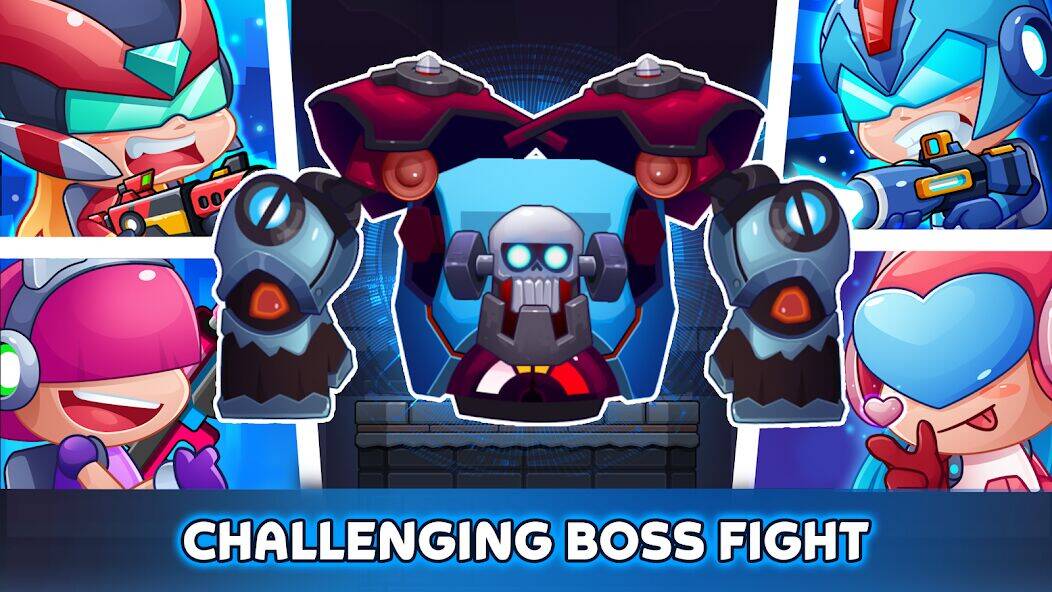 Скачать взломанную Metal Gun - Cyber Soldier [Бесплатные покупки] MOD apk на Андроид