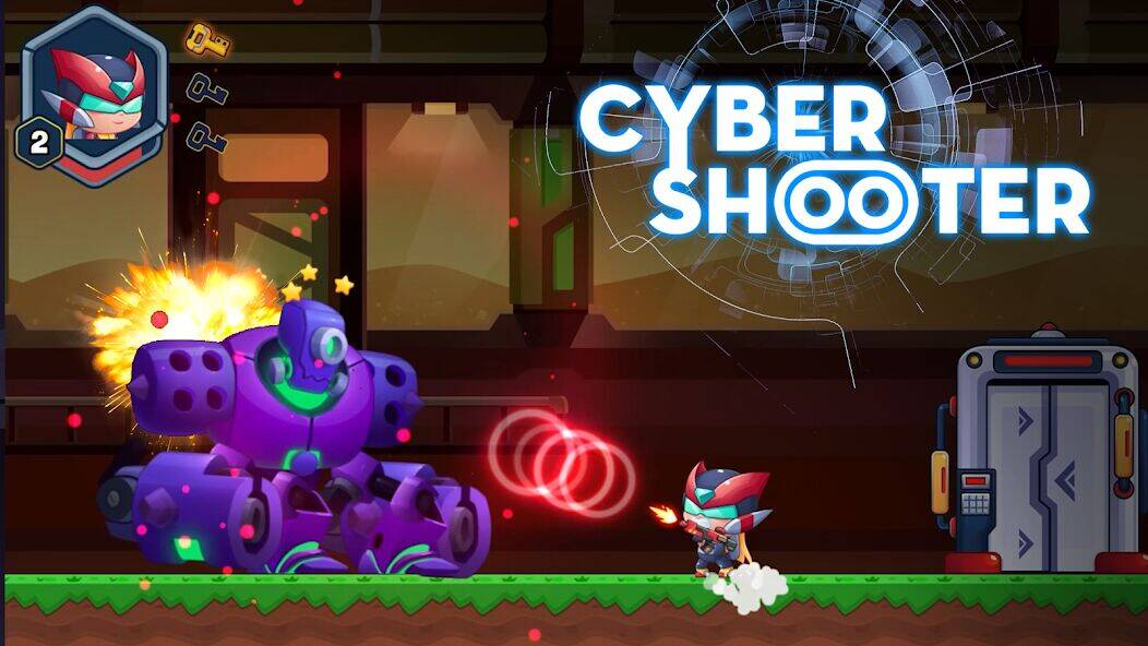 Скачать взломанную Metal Gun - Cyber Soldier [Бесплатные покупки] MOD apk на Андроид