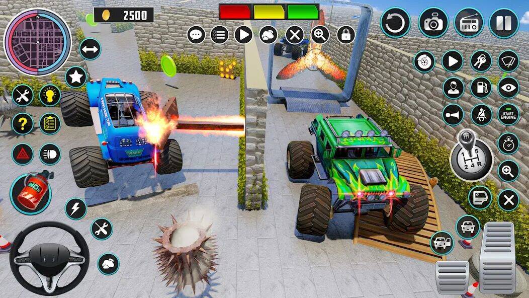 Скачать взломанную игры лабиринт монстр грузовик [Бесплатные покупки] MOD apk на Андроид