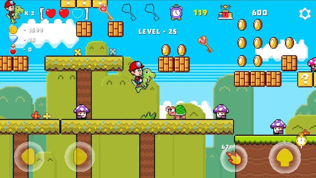 Скачать взломанную Super Jump Bros 1985 : Classic [Мод меню] MOD apk на Андроид