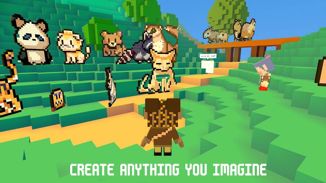 Скачать взломанную Cubzh [Много денег] MOD apk на Андроид