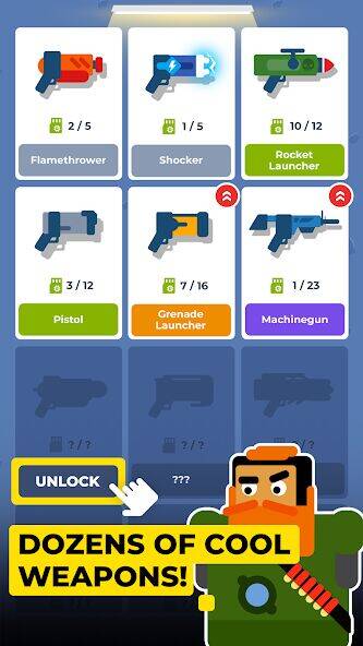 Скачать взломанную Great Stairs: Run Jump Shooter [Мод меню] MOD apk на Андроид