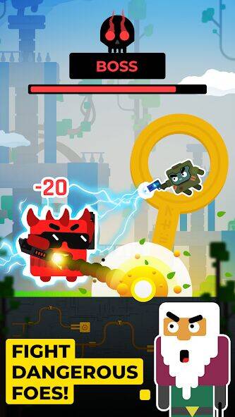 Скачать взломанную Great Stairs: Run Jump Shooter [Мод меню] MOD apk на Андроид