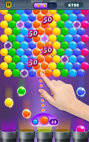 Скачать взломанную Action Bubble Game [Бесплатные покупки] MOD apk на Андроид